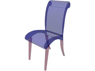Chair Classic 3D Model preview