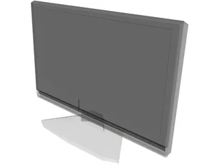 TV Toshiba Regza Z1000 3D Model preview