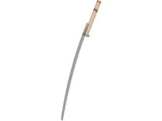 Katana 3D Model preview