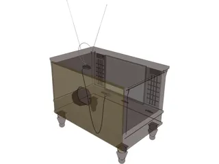 Television 3D Model preview