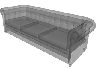 Couch 3D Model preview