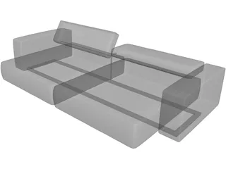 Couch 3D Model preview