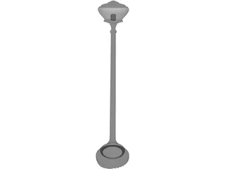 Lamppost 3D Model preview
