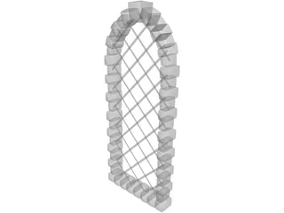 Window Castle 3D Model preview