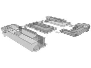 Campus 3D Model preview