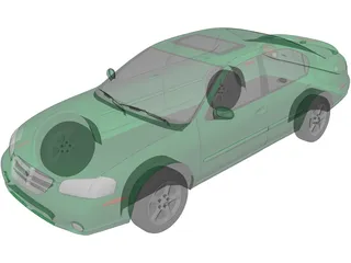 Nissan Maxima SE (1999) 3D Model preview