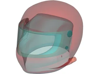 Helmet 3D Model preview