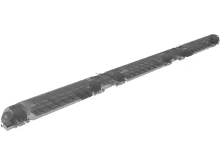 Train 3D Model preview