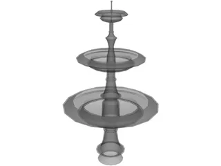 Fountain 3D Model preview