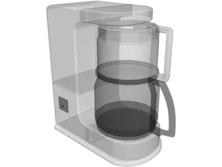 Coffee Maker 3D Model preview