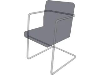 Chair (1950) 3D Model preview