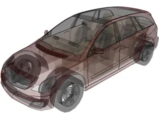 Mercedes-Benz R-Class 3D Model preview