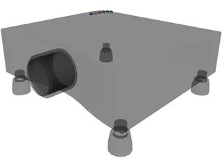 Slide Projector 3D Model preview
