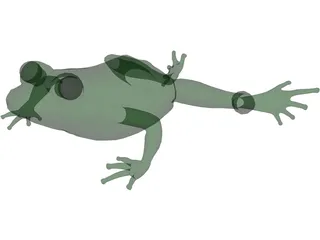 Frog 3D Model preview