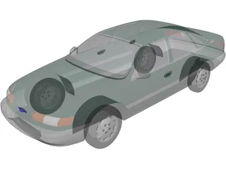 Ford Taurus (1994) 3D Model preview