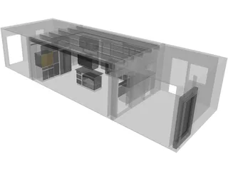Kitchen 3D Model preview