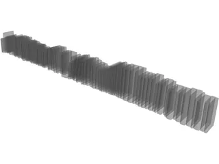 Books 3D Model preview