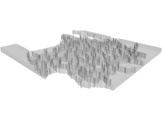 France 3D Model preview