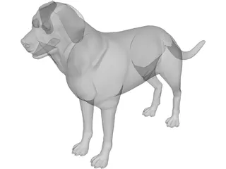 Dog 3D Model preview