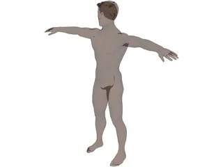Man 3D Model preview