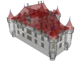 Castle French 3D Model preview