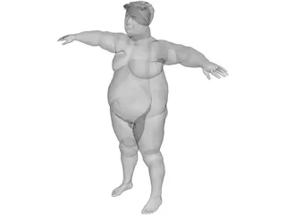 Man 3D Model preview