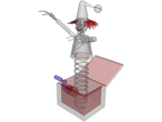 Jack-In-The-Box 3D Model preview
