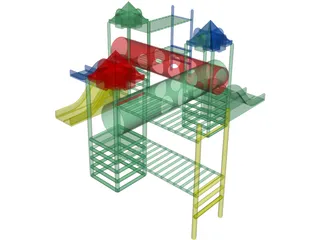 Play Equipment 3D Model preview
