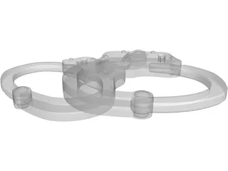 Handcuffs 3D Model preview