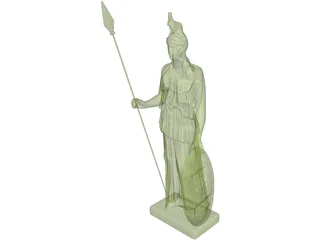 Athena 3D Model preview