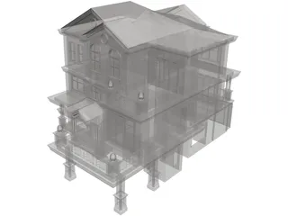 House 3D Model preview