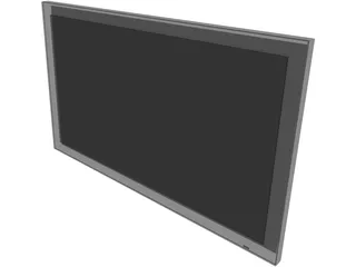 Plasma Screen 3D Model preview