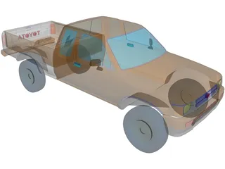 Toyota HiLux 3D Model preview