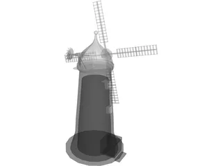 Windmill 3D Model preview