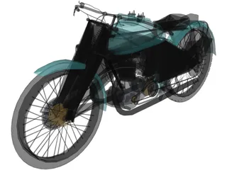 Freccia Celeste 3D Model preview