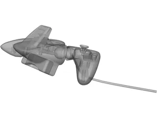 Game Controller 3D Model preview