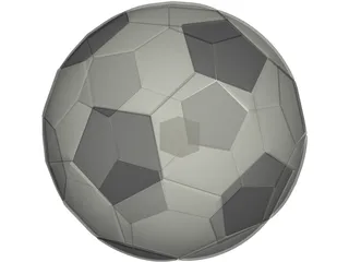 Soccer Ball 3D Model preview