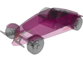 Plymouth Prowler 3D Model preview