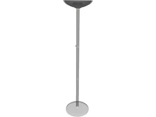 Lamp Floor 3D Model preview
