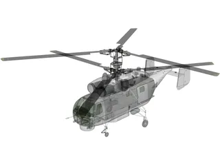 Kamov Ka-27 Helix A 3D Model preview