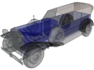 Duesenberg 3D Model preview