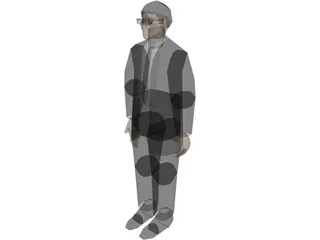 Man 3D Model preview