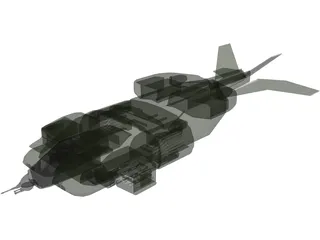 Drop Ship 3D Model preview