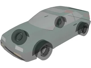 Volkswagon Corrado 3D Model preview
