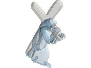 Isa Masih 3D Model preview