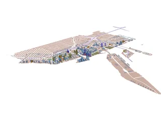 Miami City 3D Model preview