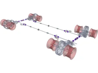 Ship Lift 3D Model preview