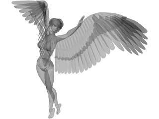 Angel 3D Model preview