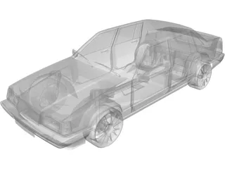 Volvo 940 3D Model preview
