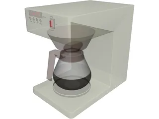 Coffee Machine 3D Model preview